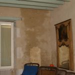 tache humidité sur murs maison ancienne